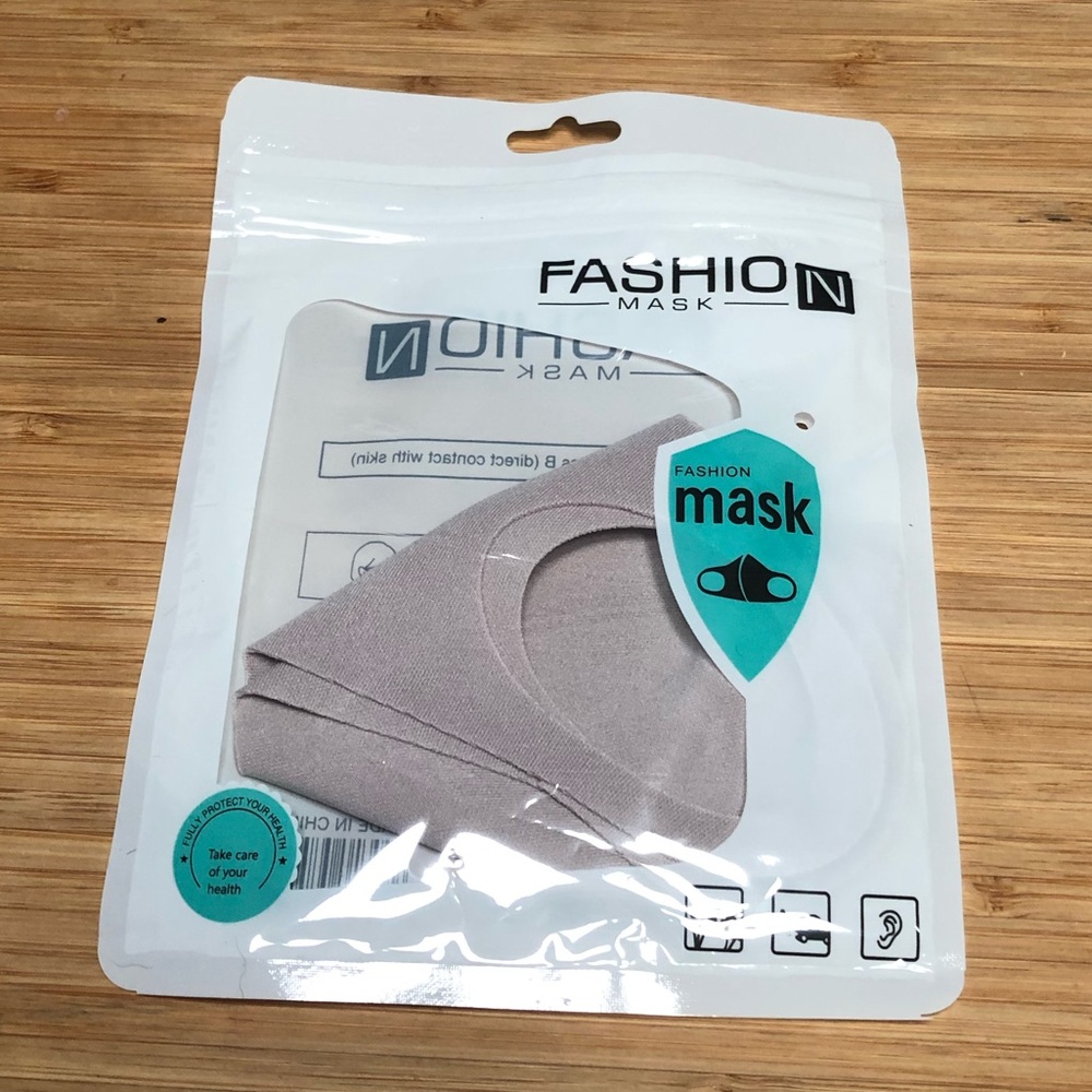 Gray Fashion Mask